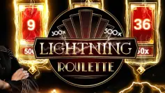 Lightning Roulette Evolution live su Winairlines online